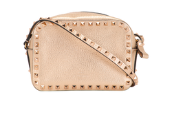 Rockstud Camera Crossbody, Leather, Rose Gold, DB, 3*